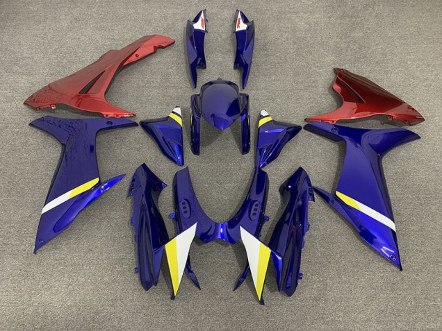 Gloss Blue and Red Suzuki GSXR 600-750 Fairings 2011-2020 Outlets Gloss Blue and Red Suzuki GSXR 600-750 Fairings 2011-2020 Outlets