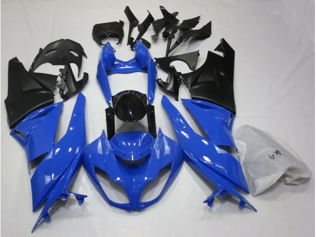 Gloss Blue & Black Kawasaki ZX6R Fairings 2009-2012 Outlets Gloss Blue & Black Kawasaki ZX6R Fairings 2009-2012 Outlets