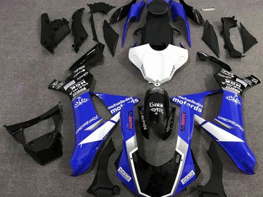 Gloss Blue Logo Style Yamaha R1 Fairings 2015-2019 Outlets
