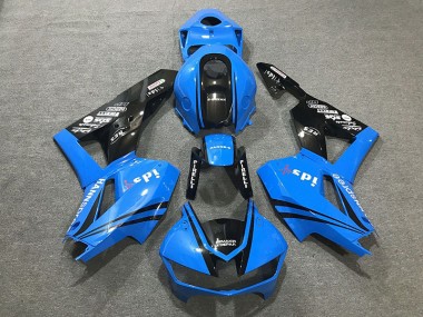 Gloss Blue & Logos Honda CBR600RR Fairings 2013-2020 Outlets