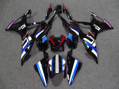 Gloss Blue Red and White design BMW S1000RR Fairings 2019-2021 Outlets