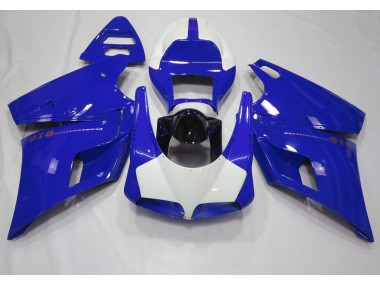 Gloss Blue & White Ducati 996 748 916 998 Fairings 1993-2005 Outlets