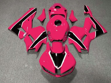 Gloss Bright Pink and Black Honda CBR600RR Fairings 2013-2020 Outlets