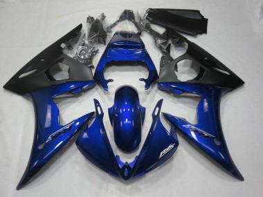 Gloss Dark Blue Yamaha R6 Fairings 2003-2005 Outlets
