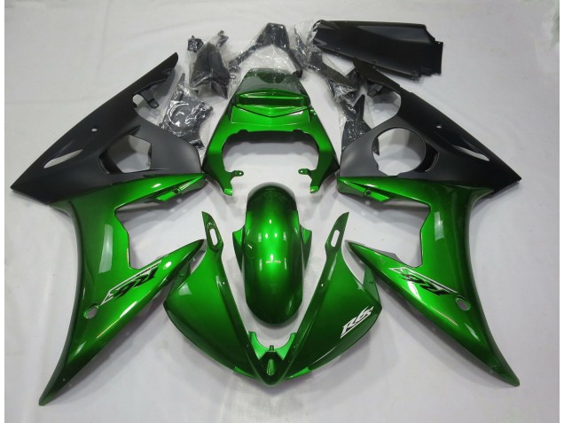 Gloss Dark Green Yamaha R6 Fairings 2003-2005 Outlets Gloss Dark Green Yamaha R6 Fairings 2003-2005 Outlets