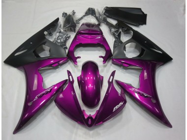 Gloss Dark Pink Yamaha R6 Fairings 2003-2005 Outlets