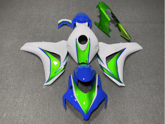 Gloss Green and Blue Honda CBR1000RR Fairings 2008-2011 Outlets Gloss Green and Blue Honda CBR1000RR Fairings 2008-2011 Outlets