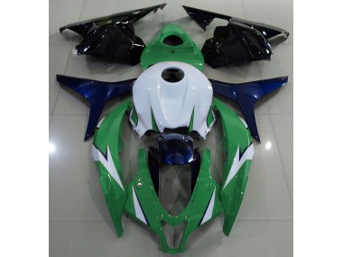 Gloss Green and Blue Honda CBR600RR Fairings 2009-2012 Outlets