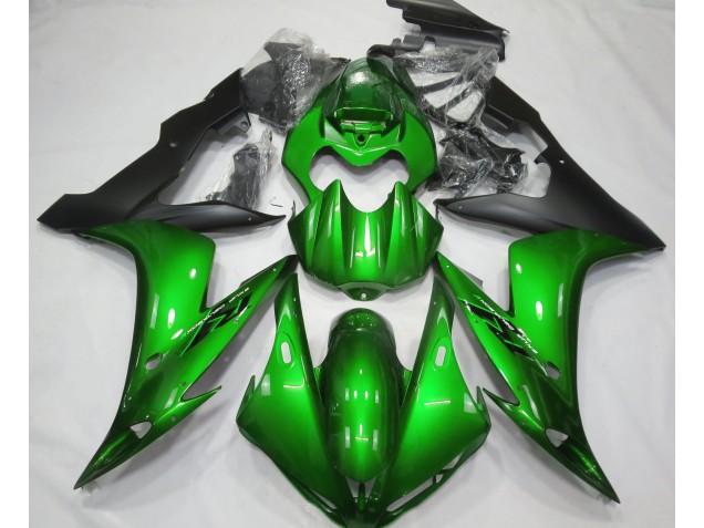 Gloss Green & Black Yamaha R1 Fairings 2004-2006 Outlets Gloss Green & Black Yamaha R1 Fairings 2004-2006 Outlets