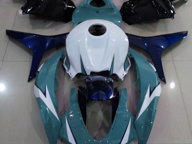 Gloss Light Blue and Blue Honda CBR600RR Fairings 2009-2012 Outlets