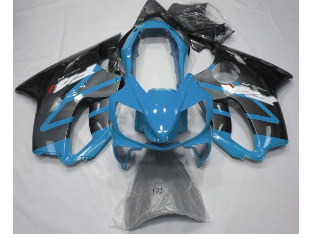 Gloss Light Blue & Grey Honda CBR600 F4i Fairings 2004-2007 Outlets Gloss Light Blue & Grey Honda CBR600 F4i Fairings 2004-2007 Outlets