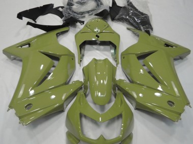 Gloss Olive Kawasaki Ninja 250 Fairings 2008-2013 Outlets