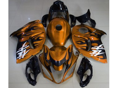 Gloss Orange & Black Suzuki GSXR 1300 Fairings 2008-2019 Outlets
