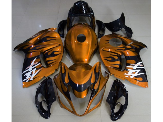 Gloss Orange & Black Suzuki GSXR 1300 Fairings 2008-2019 Outlets Gloss Orange & Black Suzuki GSXR 1300 Fairings 2008-2019 Outlets