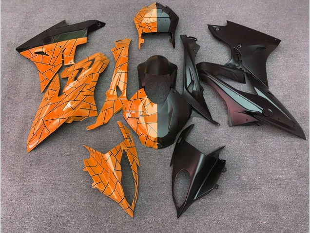 Gloss Orange / Matte Black Split BMW S1000RR Fairings 2009-2018 Outlets Gloss Orange / Matte Black Split BMW S1000RR Fairings 2009-2018 Outlets