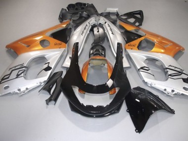Gloss Orange Silver and Black Yamaha YZF600 Fairings 1998-2007 Outlets
