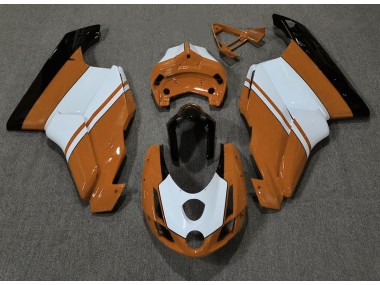 Gloss Orange & White Ducati 749 999 Fairings 2003-2004 Outlets