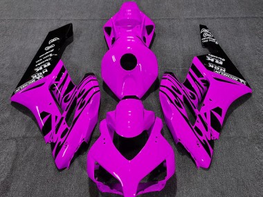 Gloss Pink Flame Honda CBR1000RR Fairings 2004-2005 Outlets