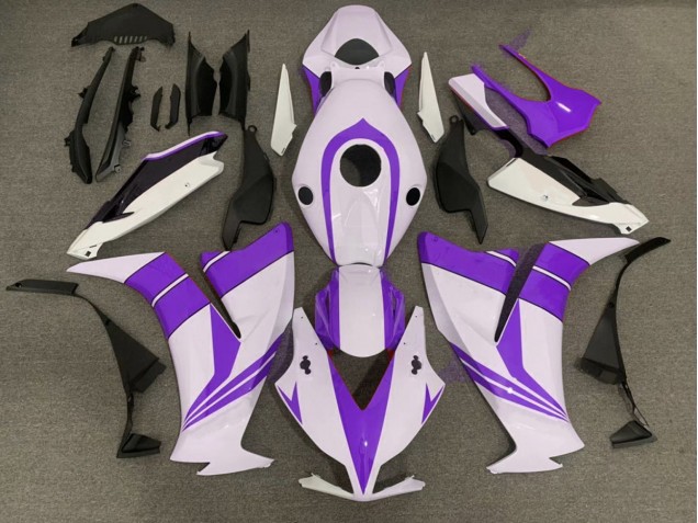Gloss Purple and White Honda CBR1000RR Fairings 2012-2016 Outlets Gloss Purple and White Honda CBR1000RR Fairings 2012-2016 Outlets