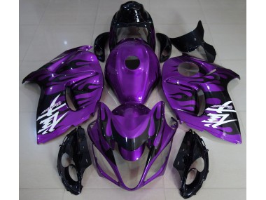 Gloss Purple & Black Suzuki GSXR 1300 Fairings 2008-2019 Outlets