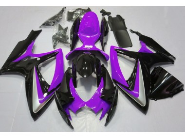 Gloss Purple Debadged Suzuki GSXR 600-750 Fairings 2006-2007 Outlets