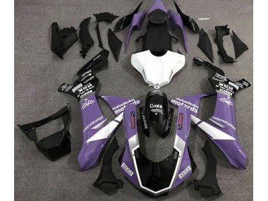 Gloss Purple Logo Style Yamaha R1 Fairings 2015-2019 Outlets