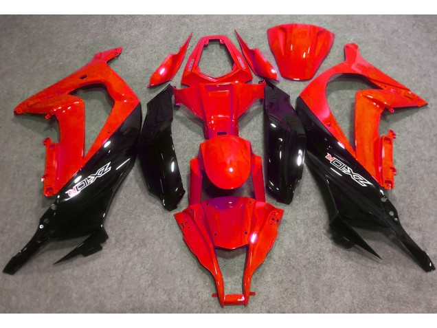 Gloss Red and Black Kawasaki ZX10R Fairings 2016-2019 Outlets Gloss Red and Black Kawasaki ZX10R Fairings 2016-2019 Outlets