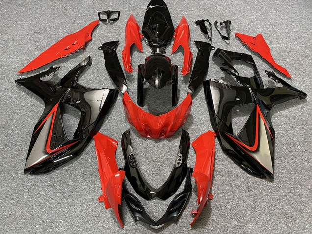 Gloss Red and Black Suzuki GSXR 1000 Fairings 2009-2016 Outlets Gloss Red and Black Suzuki GSXR 1000 Fairings 2009-2016 Outlets