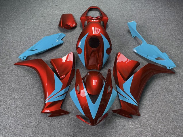 Gloss Red and Light Blue Honda CBR1000RR Fairings 2012-2016 Outlets Gloss Red and Light Blue Honda CBR1000RR Fairings 2012-2016 Outlets