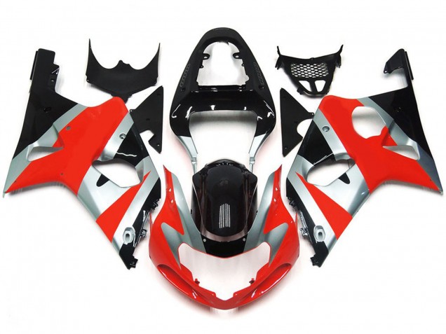 Gloss Red OEM style Kit Suzuki GSXR 1000 Fairings 2000-2002 Outlets Gloss Red OEM style Kit Suzuki GSXR 1000 Fairings 2000-2002 Outlets