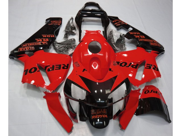 Gloss Red Repsol Honda CBR600RR Fairings 2003-2004 Outlets Gloss Red Repsol Honda CBR600RR Fairings 2003-2004 Outlets
