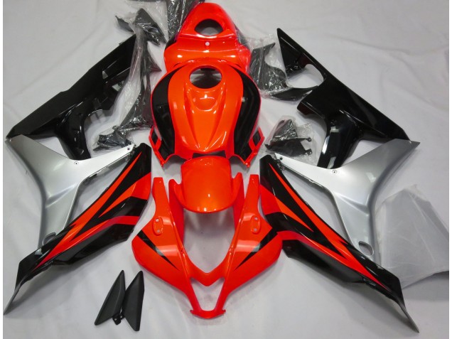 Gloss Red Silver and Black Honda CBR600RR Fairings 2007-2008 Outlets Gloss Red Silver and Black Honda CBR600RR Fairings 2007-2008 Outlets
