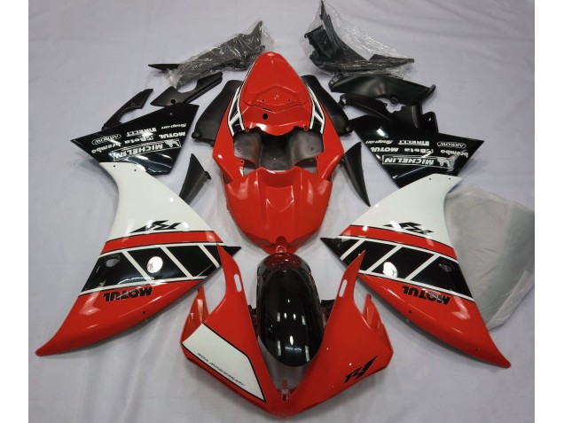 Gloss Red White and Black Yamaha R1 Fairings 2013-2014 Outlets Gloss Red White and Black Yamaha R1 Fairings 2013-2014 Outlets