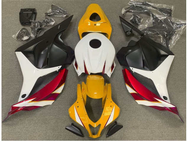 Gloss Red White and Yellow Honda CBR600RR Fairings 2009-2012 Outlets Gloss Red White and Yellow Honda CBR600RR Fairings 2009-2012 Outlets
