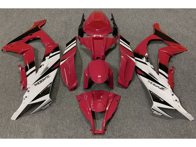 Gloss Red & White Kawasaki ZX10R Fairings 2011-2015 Outlets Gloss Red & White Kawasaki ZX10R Fairings 2011-2015 Outlets