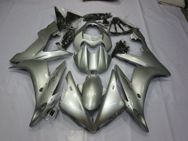 Gloss Silver Yamaha R1 Fairings 2004-2006 Outlets Gloss Silver Yamaha R1 Fairings 2004-2006 Outlets