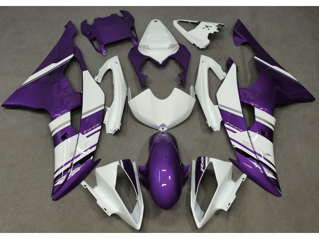 Gloss White and Purple OEM Style Yamaha R6 Fairings 2008-2016 Outlets Gloss White and Purple OEM Style Yamaha R6 Fairings 2008-2016 Outlets