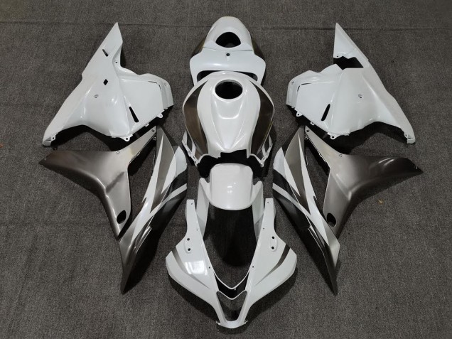 Gloss White and Silver Honda CBR600RR Fairings 2009-2012 Outlets Gloss White and Silver Honda CBR600RR Fairings 2009-2012 Outlets