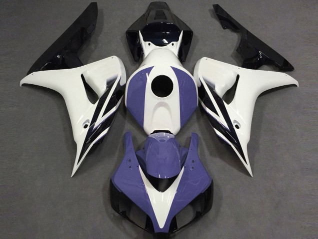 Gloss White Blue and Black Honda CBR1000RR Fairings 2006-2007 Outlets Gloss White Blue and Black Honda CBR1000RR Fairings 2006-2007 Outlets