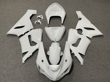 Gloss White Kawasaki ZX6R Fairings 2005-2006 Outlets