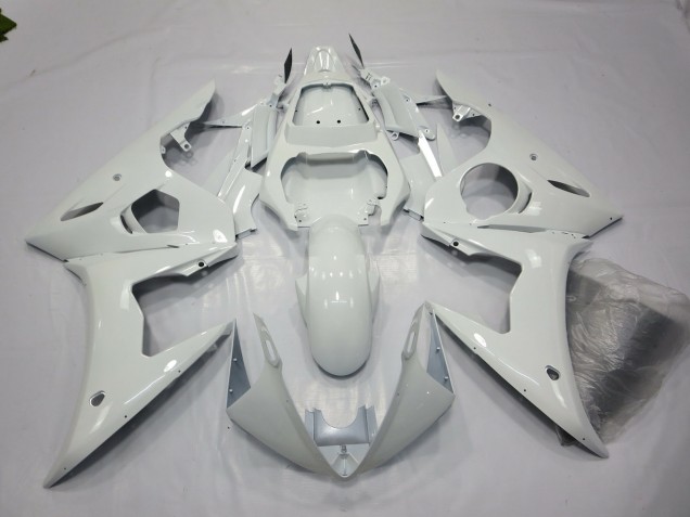 Gloss White Yamaha R6 Fairings 2003-2005 Outlets Gloss White Yamaha R6 Fairings 2003-2005 Outlets