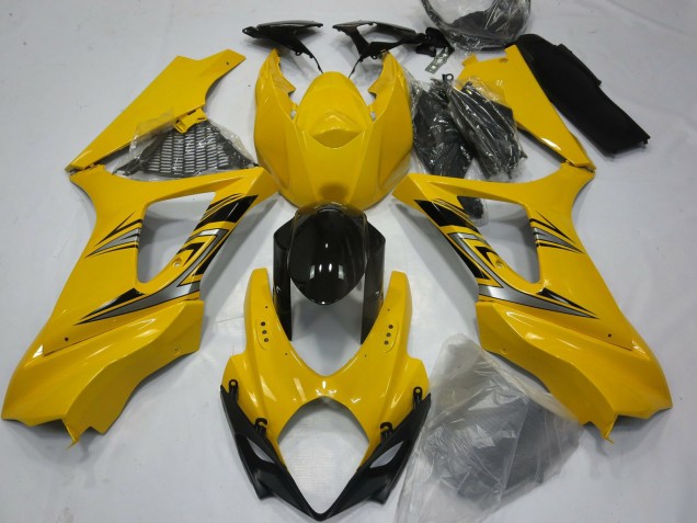 Gloss Yellow Suzuki GSXR 1000 Fairings 2007-2008 Outlets Gloss Yellow Suzuki GSXR 1000 Fairings 2007-2008 Outlets