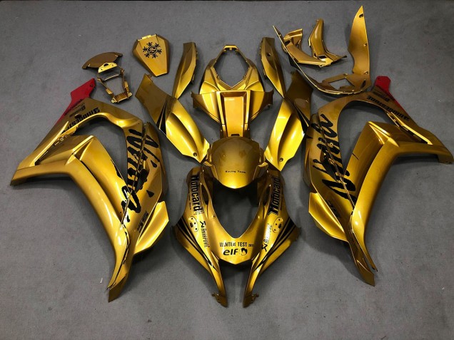 Gold Kawasaki ZX10R Fairings 2016-2019 Outlets Gold Kawasaki ZX10R Fairings 2016-2019 Outlets