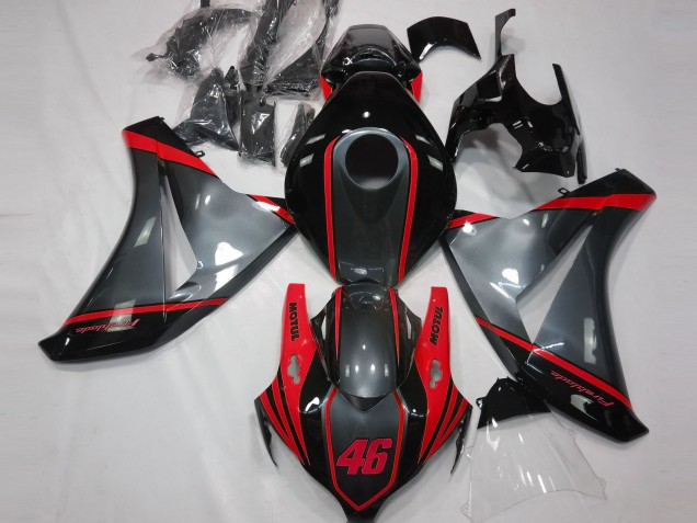 Gray Motul & Red Honda CBR1000RR Fairings 2008-2011 Outlets Gray Motul & Red Honda CBR1000RR Fairings 2008-2011 Outlets