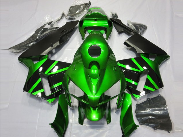 Green and Black Honda CBR600RR Fairings 2005-2006 Outlets Green and Black Honda CBR600RR Fairings 2005-2006 Outlets