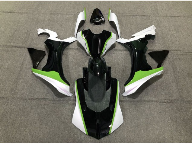 Green Black and White Yamaha R1 Fairings 2015-2019 Outlets Green Black and White Yamaha R1 Fairings 2015-2019 Outlets