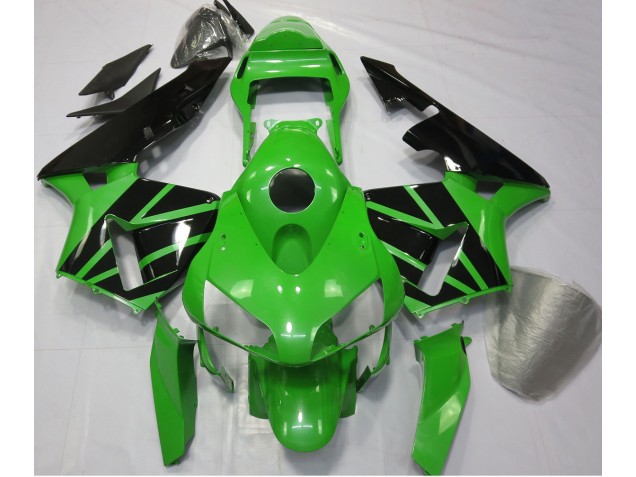 Green Black No Decals Honda CBR600RR Fairings 2003-2004 Outlets Green Black No Decals Honda CBR600RR Fairings 2003-2004 Outlets