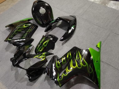 Green Flame Honda VFR800 Fairings 2002-2012 Outlets
