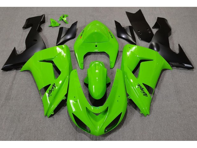 Green Kawasaki ZX10R Fairings 2006-2007 Outlets Green Kawasaki ZX10R Fairings 2006-2007 Outlets