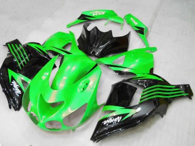 Green Kawasaki ZX14R Fairings 2012-2019 Outlets